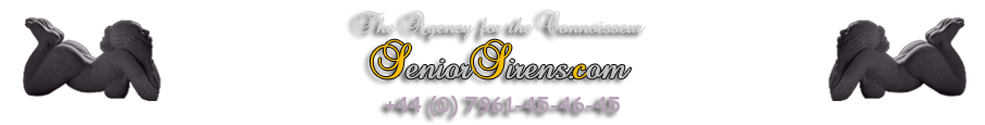 Senior Sirens, mature companion agency logo
